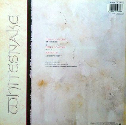 Whitesnake : Here I Go Again (12", Maxi)