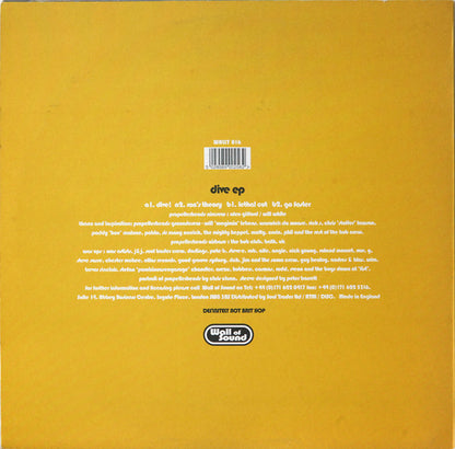Propellerheads : Dive EP (12", EP)