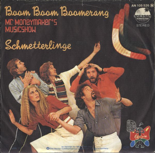 Schmetterlinge : Boom Boom Boomerang (7", Single)