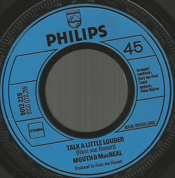 Mouth & MacNeal : Hello-A (7", Single)