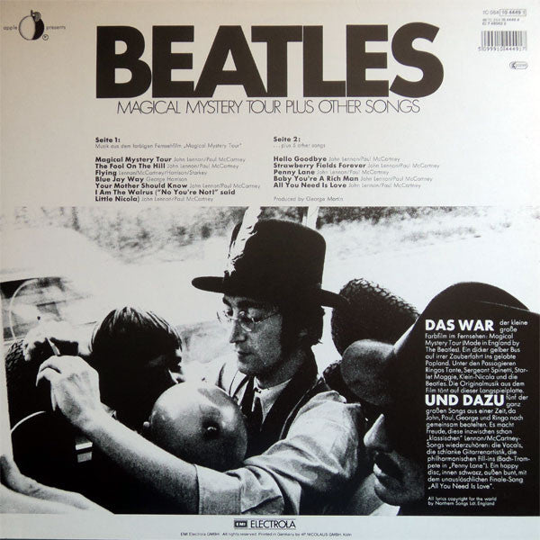 The Beatles : Magical Mystery Tour Plus Other Songs (LP, Comp, RE)