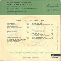 Bill Haley And His Comets : Don't Knock The Rock (7", EP, Mono)