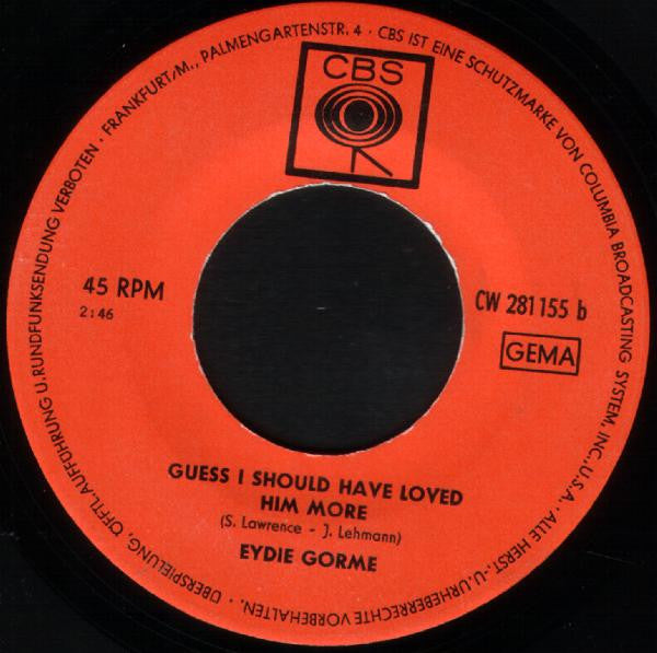 Eydie Gormé : Blame It On The Bossa Nova (7", Single)