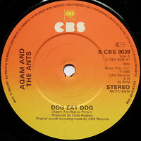 Adam & The Ants* : Dog Eat Dog (7", Single, Pap)
