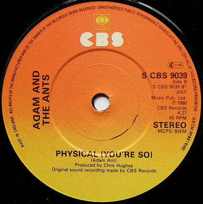 Adam & The Ants* : Dog Eat Dog (7", Single, Pap)