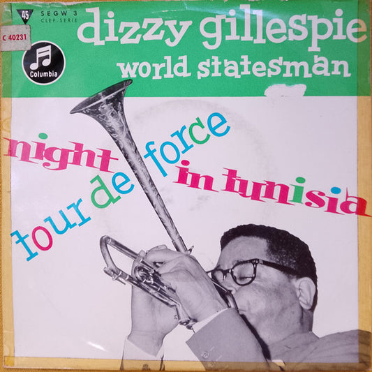 Dizzy Gillespie : World Statesman (7", EP, Mono)