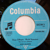 Dizzy Gillespie : World Statesman (7", EP, Mono)