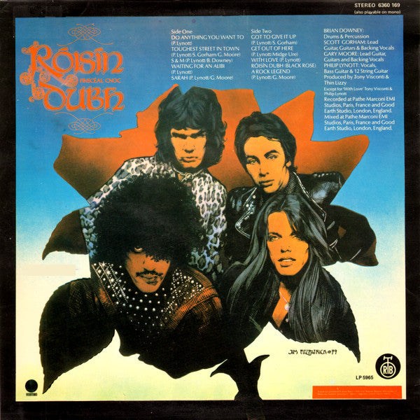 Thin Lizzy : Black Rose (A Rock Legend) (LP, Album, RP)
