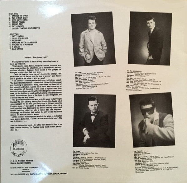 Rochee & The Sarnos : Understanding Sarno (LP, Album)