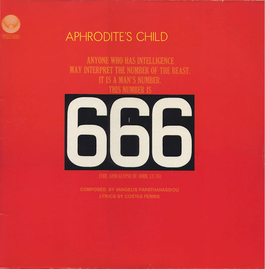 Aphrodite's Child : 666 (2xLP, Album, RE, Gat)