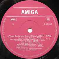 Count Basie, Jimmy Rushing : Count Basie & Jimmy Rushing (LP, Comp, Mono)