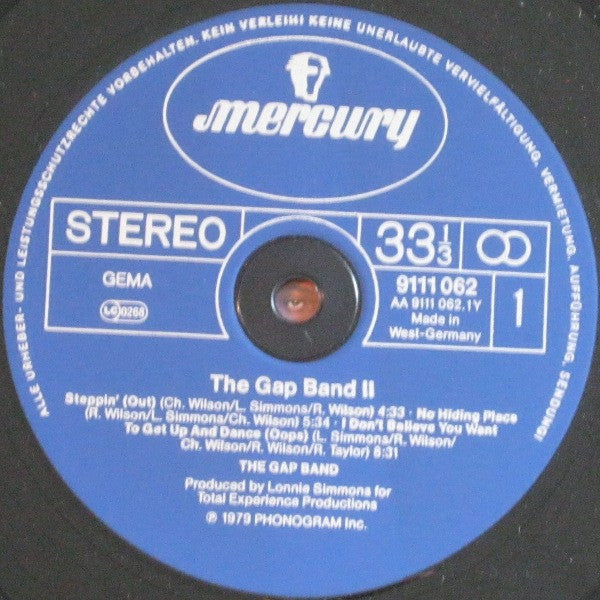 The Gap Band : The Gap Band II (LP, Album)