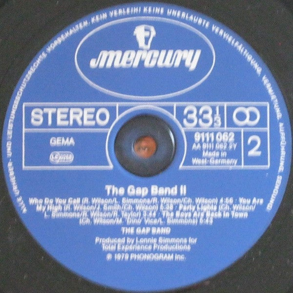 The Gap Band : The Gap Band II (LP, Album)