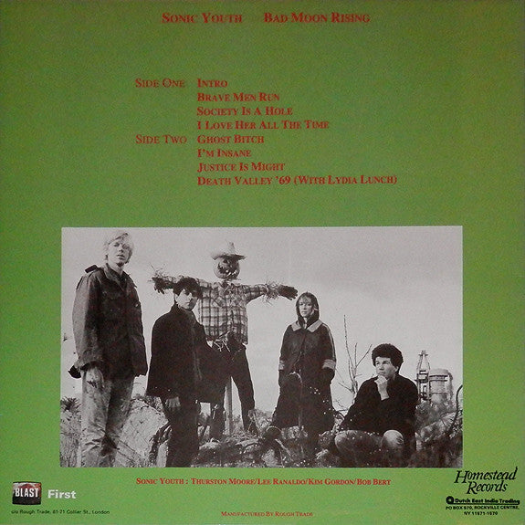 Sonic Youth : Bad Moon Rising (LP, Album)