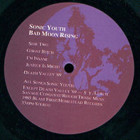 Sonic Youth : Bad Moon Rising (LP, Album)