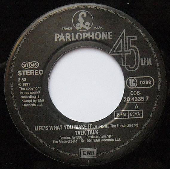 Talk Talk : Life's What You Make It (Remix ´91) (7", Single)