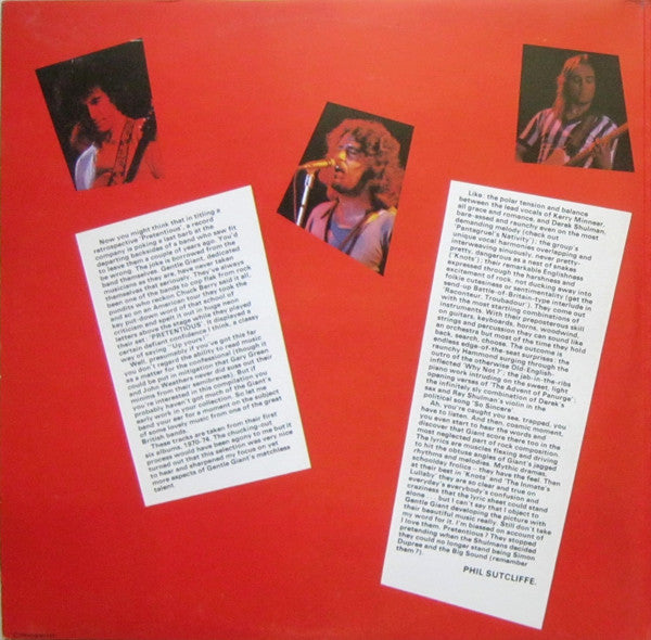 Gentle Giant : Pretentious (2xLP, Comp)