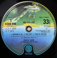 Gentle Giant : Pretentious (2xLP, Comp)
