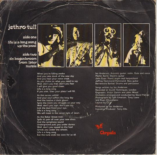 Jethro Tull : Life Is A Long Song (7", EP)