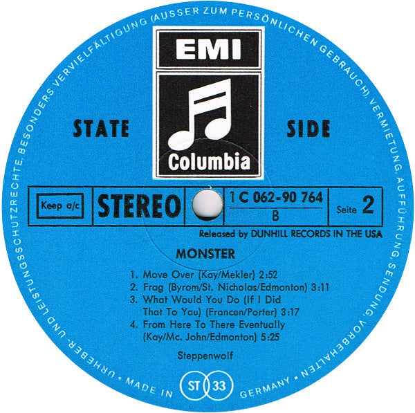 Steppenwolf : Monster (LP, Album)