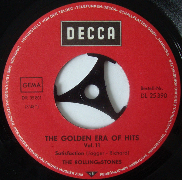 The Rolling Stones : Satisfaction (7", Single)