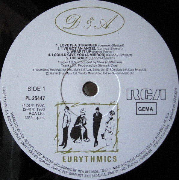 Eurythmics : Sweet Dreams (Are Made Of This) (LP, Album)