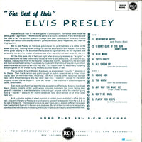Elvis Presley : The Best Of Elvis (10", Comp, Mono, RE)