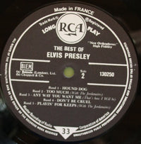 Elvis Presley : The Best Of Elvis (10", Comp, Mono, RE)