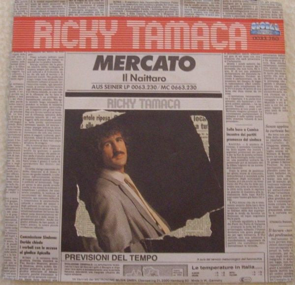 Ricky Tamaca : Mercato (7", Single)