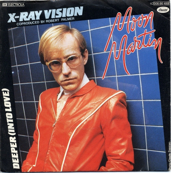Moon Martin : X-Ray Vision (7", Single)