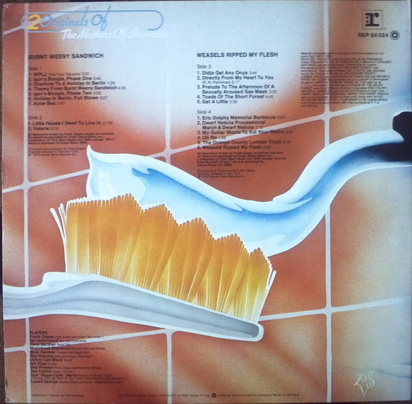 The Mothers : 2 Originals Of The Mothers Of Invention (2xLP, Comp, Gat)