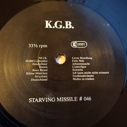 KGB* : Kein Grund Zur Beruhigung (LP, Album)