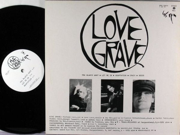 Love Grave : You Always Want (12", Maxi)