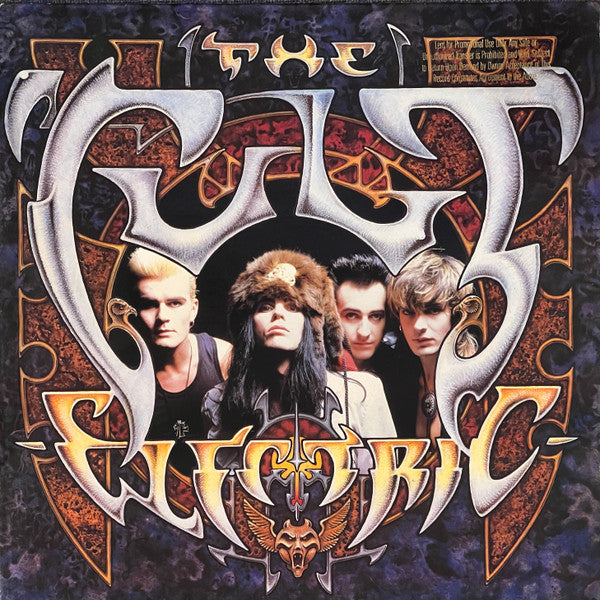 The Cult : Electric (LP, Album, Gat)