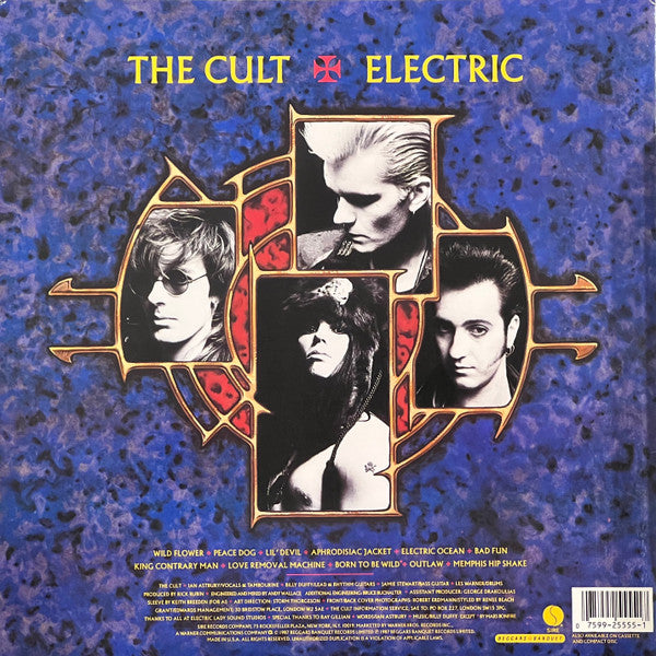 The Cult : Electric (LP, Album, Gat)
