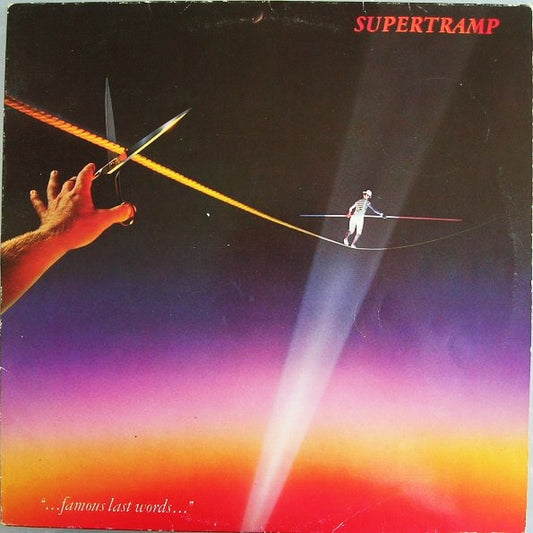 Supertramp : "...Famous Last Words..." (LP, Album, Ora)