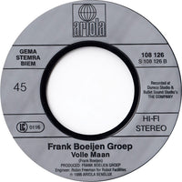 Frank Boeijen Groep : De Beloning (7", Single)