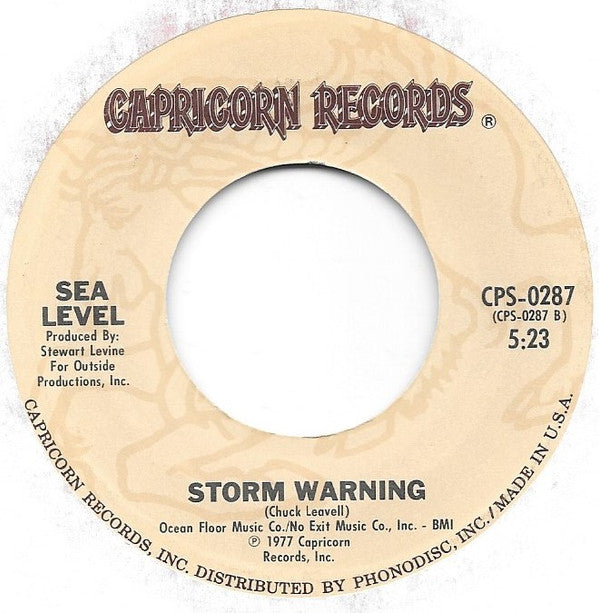 Sea Level : That's Your Secret (7", Styrene, Pit)