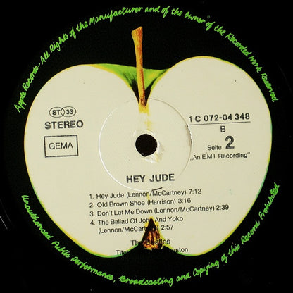 The Beatles : Hey Jude (LP, Comp)