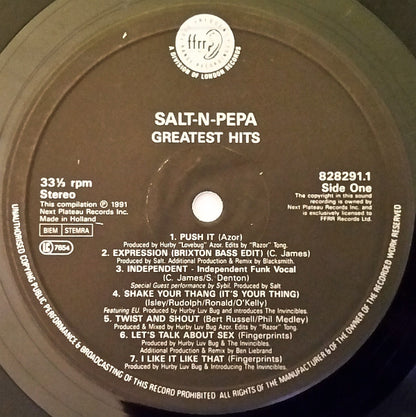 Salt 'N' Pepa : The Greatest Hits (LP, Comp)