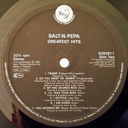 Salt 'N' Pepa : The Greatest Hits (LP, Comp)