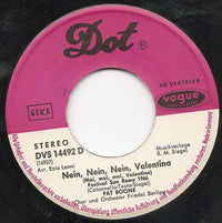 Pat Boone : Mary Lou / Nein, Nein, Nein, Valentina (Mai, Mai, Mai Valentina) (7", Single)