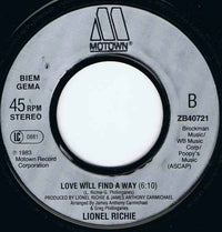 Lionel Richie : Dancing On The Ceiling (7", Single, Inj)