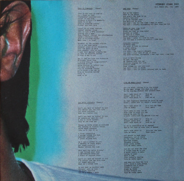 Bryan Ferry : In Your Mind (LP, Album, RP)