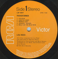 Lou Reed : Transformer (LP, Album, Mat)