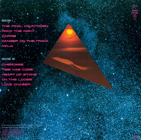 Europe (2) : The Final Countdown (LP, Album, Emb)