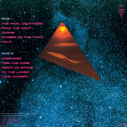 Europe (2) : The Final Countdown (LP, Album, Emb)