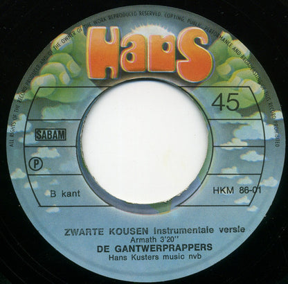 De Gantwerprappers* : Zwarte Kousen (7", Single)