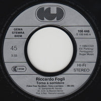 Riccardo Fogli : Torna A Sorridere (7", Single)
