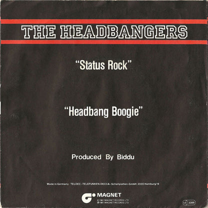 The Headbangers (4) : Status Rock (7", Single)